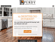 Tablet Screenshot of callpurdy.com
